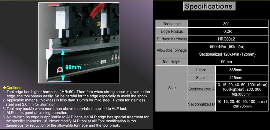 ALP Sword Punch Spec