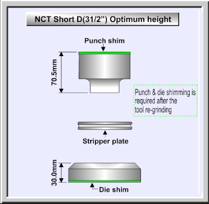 NCT Tool Optimum Height Table