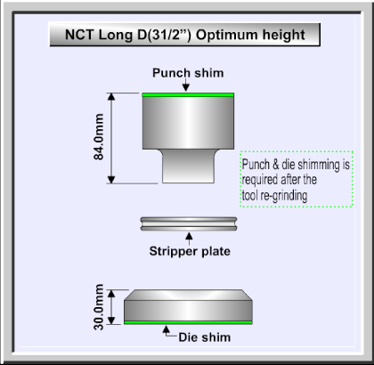 NCT Tool Optimum Height Table