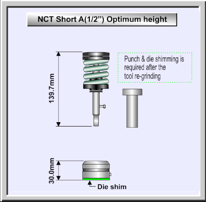 NCT Tool Optimum Height Table