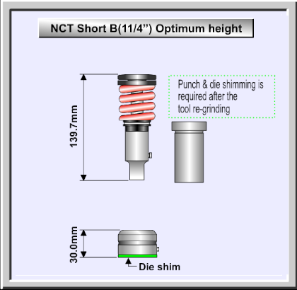 NCT Tool Optimum Height Table