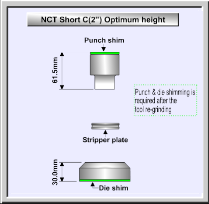 NCT Tool Optimum Height Table