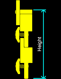 Standard PunchホルダーダブルZII (No Rear Clamp Plate)Z I(No Rear Clamp Plate.)