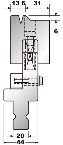 amtsDouble Deck Hemming Punch