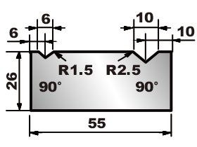 2V Dies for SUS・AL 311