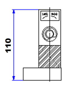 H=110 Special One-Touch Die Holder L=836mm S=418mm