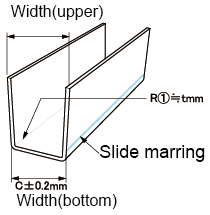 U-Bending (Counter-Holder Type) Slide Marring