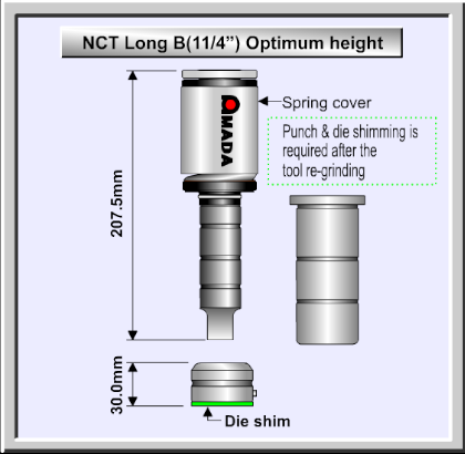 NCT Tool Optimum Height Table