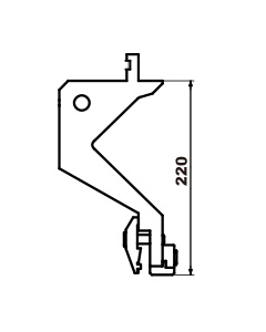 Deep Bend Punch HolderZ II TypeWith Wedge